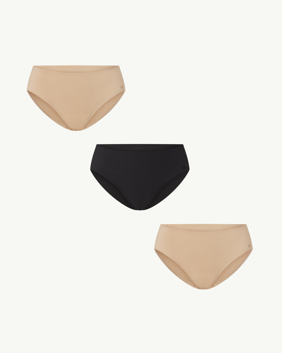 SoftForm Cotton Mid-Rise Brief 3-Pack