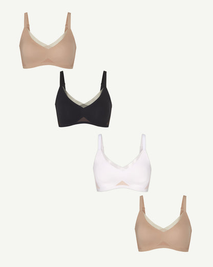 CrossOver Bra 4-Pack