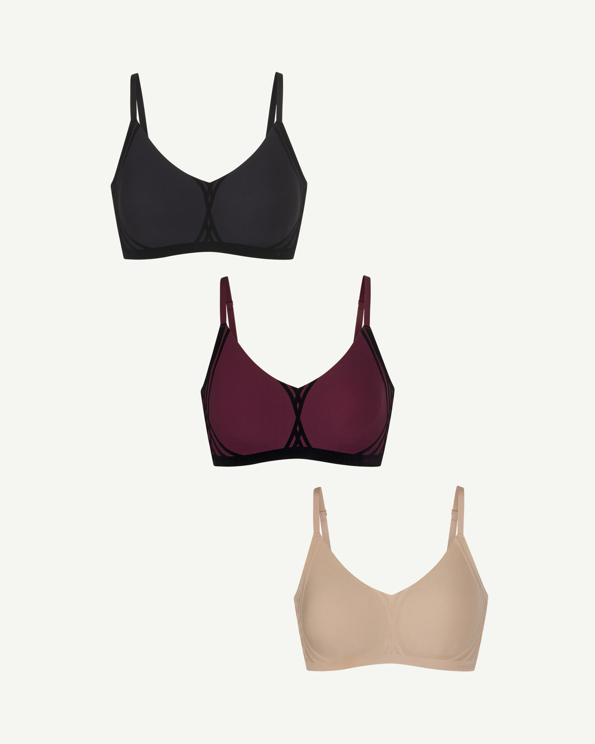 Silhouette Bra Triple Bundle