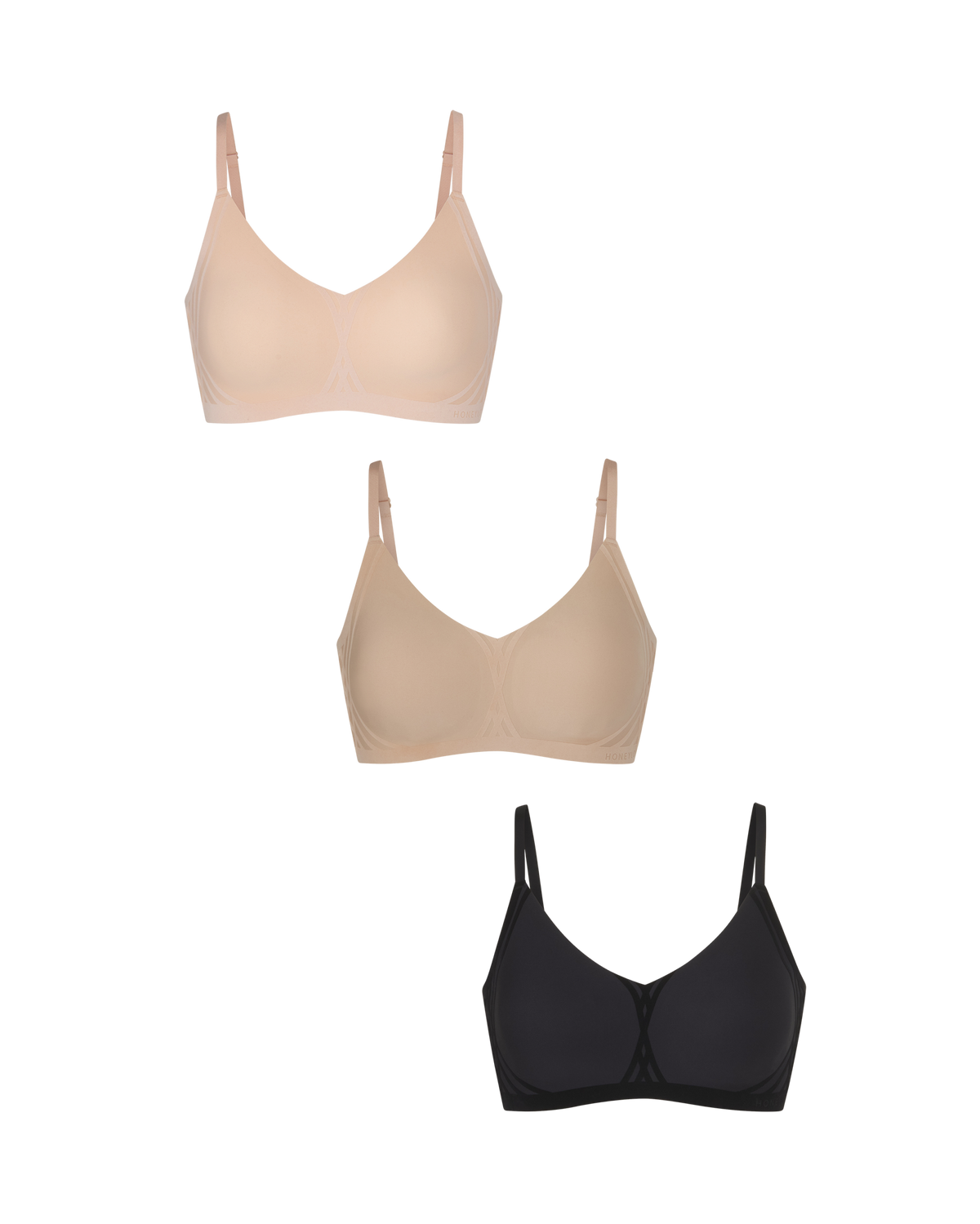 Silhouette Bra Triple Bundle