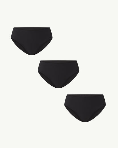 SoftForm Cotton Mid-Rise Brief 3-Pack