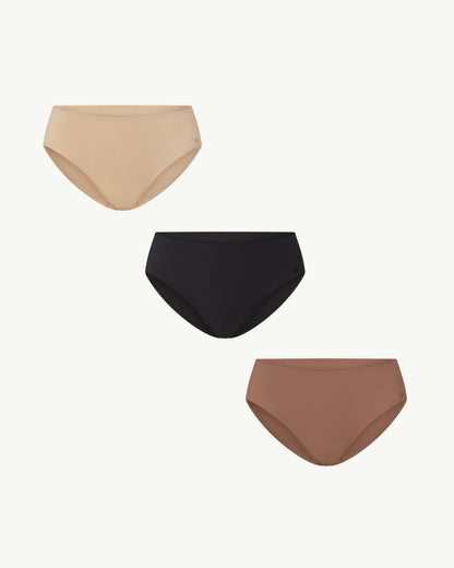 SoftForm Mid-Rise Brief 3-Pack