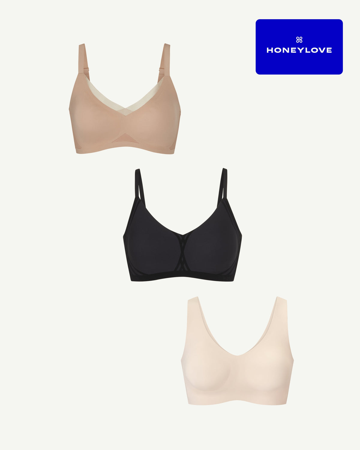 Three Bra Bundle + Free Membership