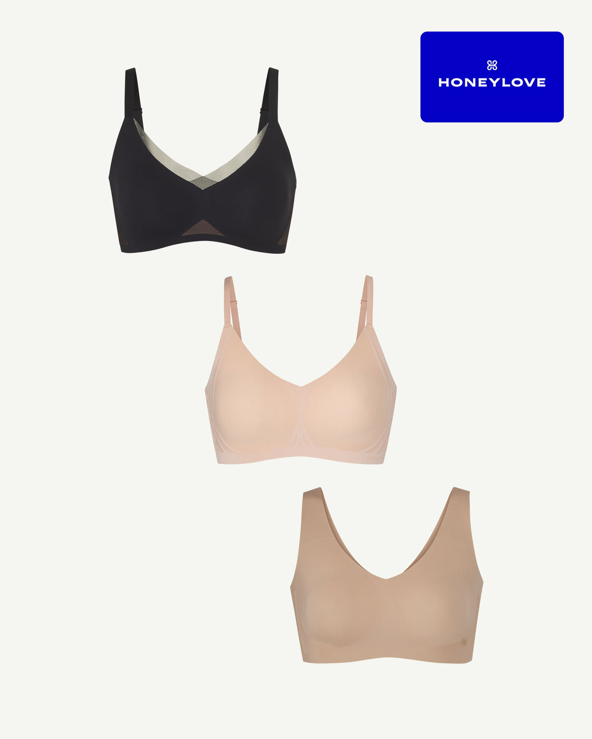 Three Bra Bundle + Free Membership