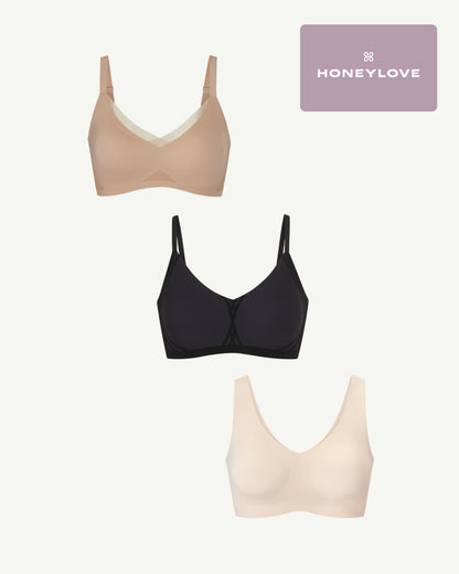 Three Bra Bundle + Free Membership